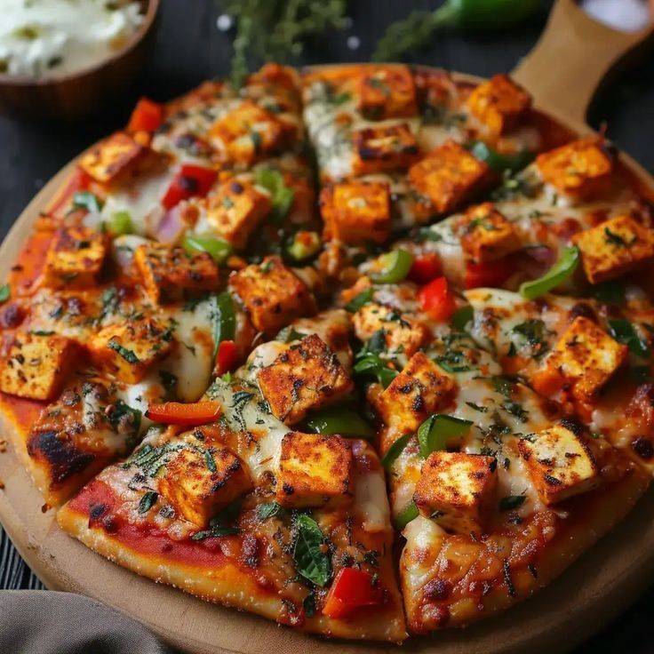Paneer Tikka Pizza